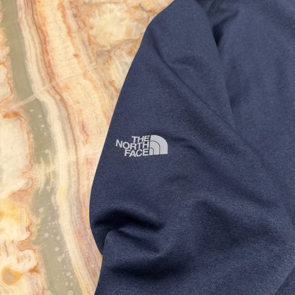 The North Face Apex Soft Shell Jacket Bosch Logo Navy Full Zip Men's LT